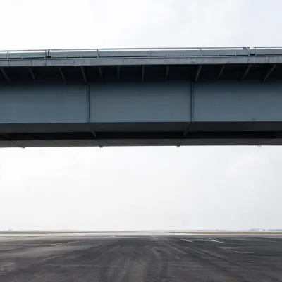 Available headroom under a runway